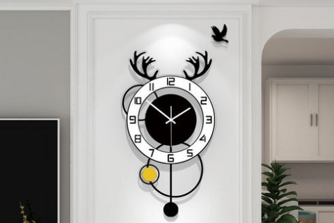 风水解析一进门对面墙挂钟好吗,风水命理,爱情